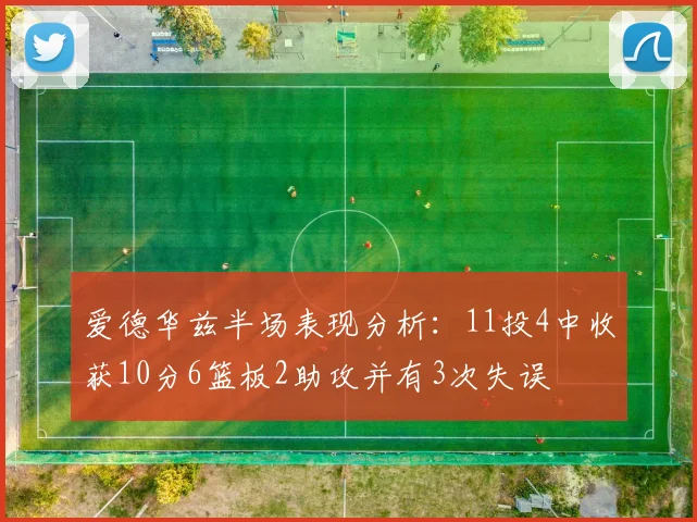 爱德华兹半场表现分析：11投4中收获10分6篮板2助攻并有3次失误